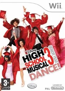 Disney High School Musical Dance 3 Senior Year. Nintendo WII. With instruction book.
