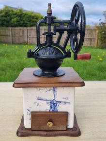 Antique Dutch coffee grinder