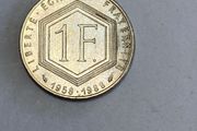 French commemorative coin 1 Franc