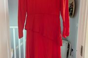 Mage brand red dress