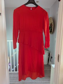 Mage brand red dress