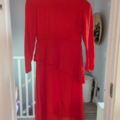 Mage brand red dress