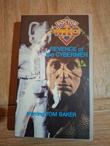 Doctor Who VHS Revenge of the Cybermen in very good condition