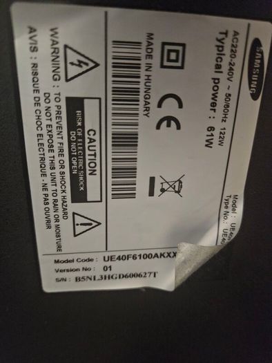 faulty tv