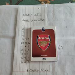 Topps Premier league Arsenal Cards