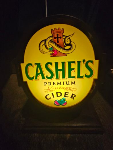 Cashels cider font NOS