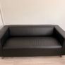 Black sofa IKEA Image 3