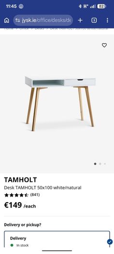 bedroom desk
