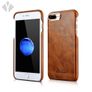 iPhone 8 Plus Metal Ring Oil Wax Leather Back Cover Image 4