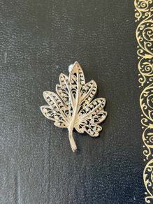 silver brooch
