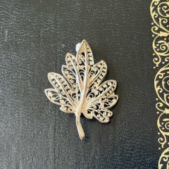 silver brooch