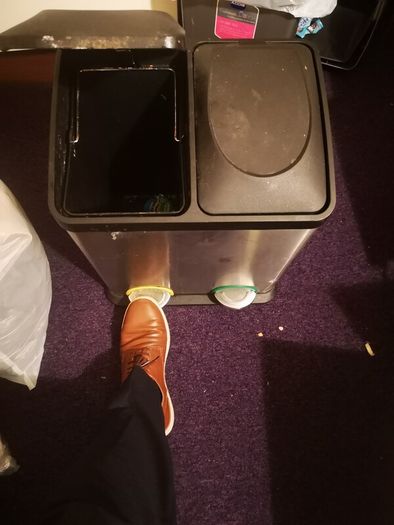 kitchen pedal bin