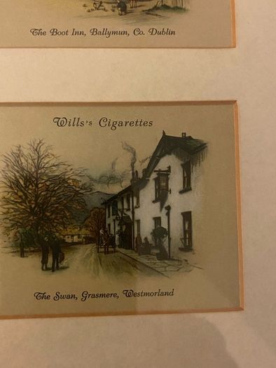 Cigarette cards Set of Four W.D.H.O Wills