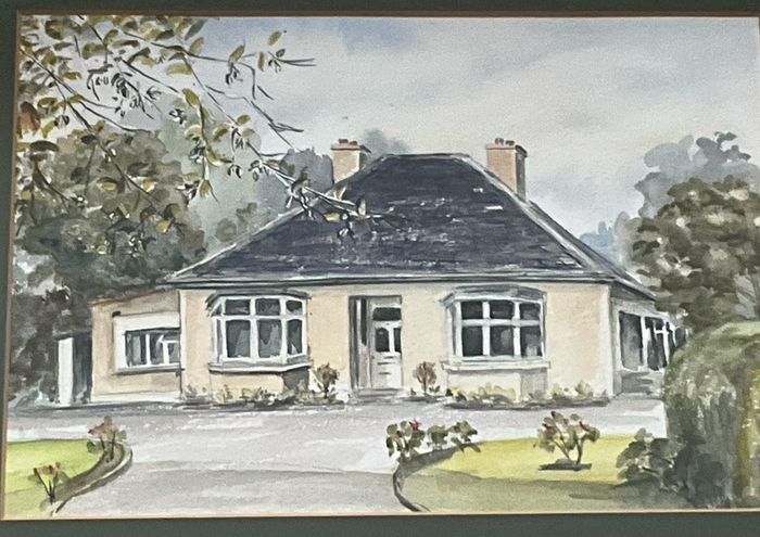 Vintage Art Painting Unknown Artist Watercolour