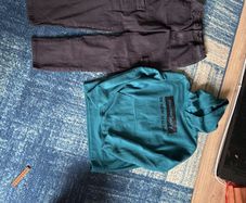 boys m and s combats and Canterbury hoodie 10-11