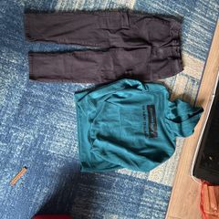 boys m and s combats and Canterbury hoodie 10-11
