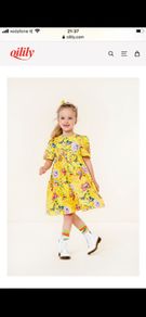 Oilily downtown dress and matching socks age 10 like new!