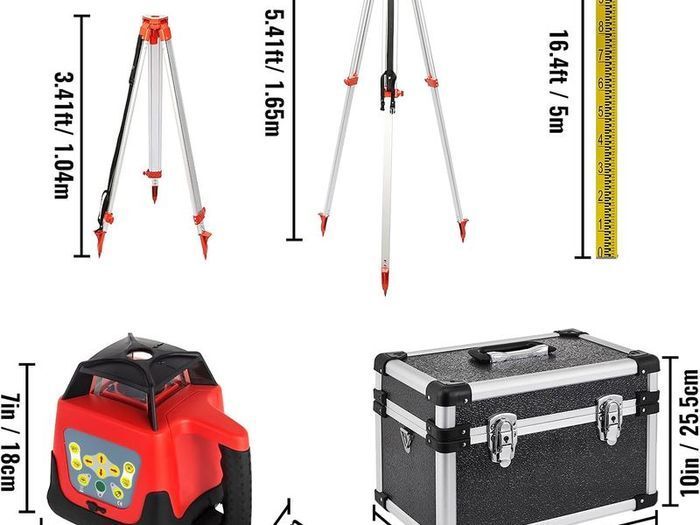 Professional 360 Rotary Laser Level with Tripod