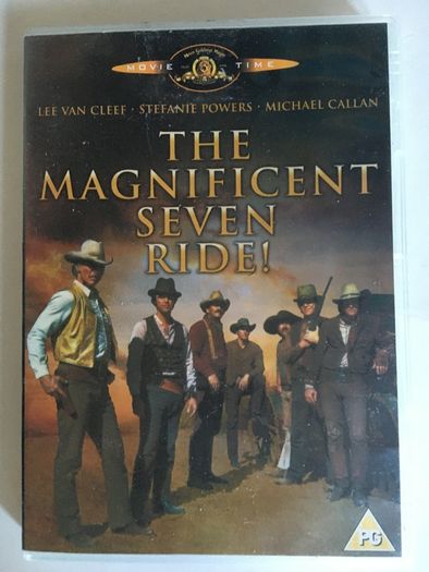 The Magnificent Seven Quadrilogy 1960-1972 (Yul Brynner, Eli Wallach, Steve McQueen, Charles Bronson, Robert Vaughan, George Kennedy & Lee Van Cleef) [4xMovie DVD]