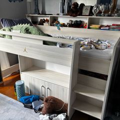 Bunk bed with storage