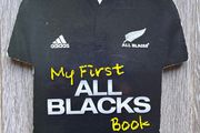 Rare Shape Official NZ All Blacks Rugby Baby Board Book (2011)