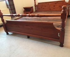 Complete Kingsize Wooden Bedroom Set of Furniture