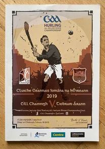 2019 Kilkenny v Tipperary - GAA All-Ireland Hurling Final Programme