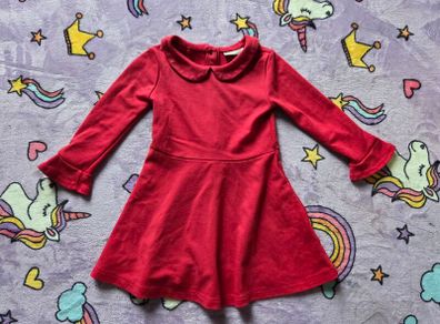 12-18m, Next Flowy Flare Red Dress