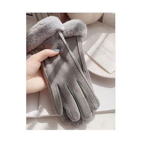 Lovely Grey Gloves - new - nice gift