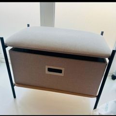 Storage box and bench