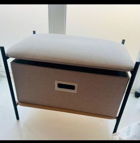 Storage box and bench