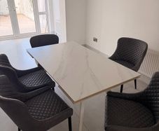 Sorrento Dining Extendable Table + 6 Pedro Chairs