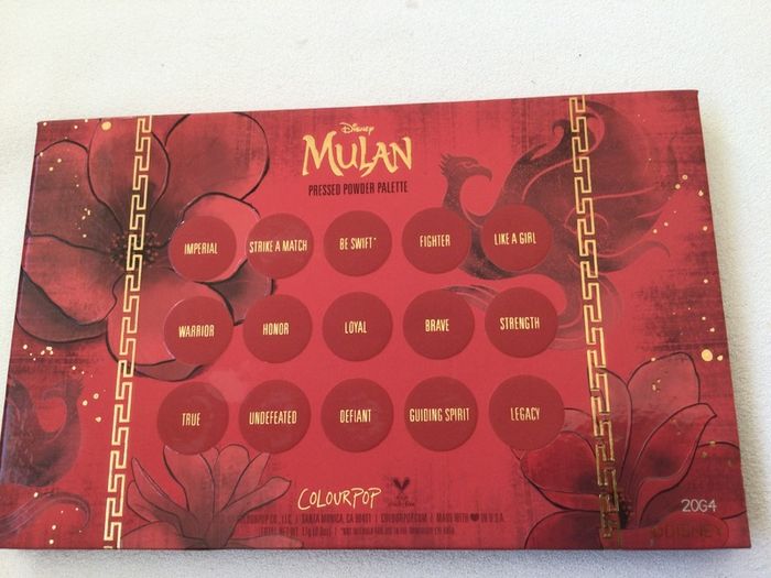 ColorPop Disney Milan Eyeshadow Palette
