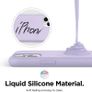 Liquid Silicone Case For iPhone 11 Pro Luxury Thin Soft Phone Cover New Lilac Purple - FHT4IP11PLK Image 4