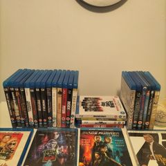 Blu Ray  & DVD's