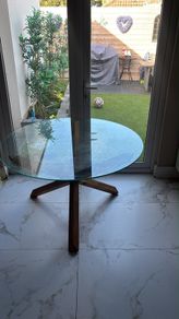 glass table