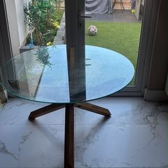 glass table