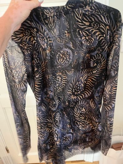 Zara Patterned Blouse
