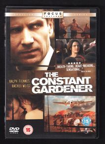 The Constant Gardener DVD Movie stating Ralph Fiennes and Rachel Weisz