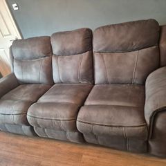 3 seater and sofa and single recliner
