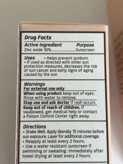 True botanicals board spectrum, sunscreen, SPF, 30 in shade 03,04, 05 BNIB