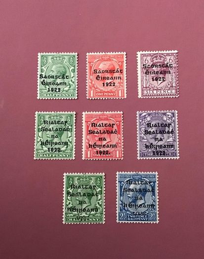 Ireland Thom, Dollard and Harrison Overprints Feb 1922-23