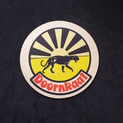 Doornkaat Schnapps - Isn't it Time You Changed Your Shorts - Vintage 1960s/70s , German Beer Mat/Coaster