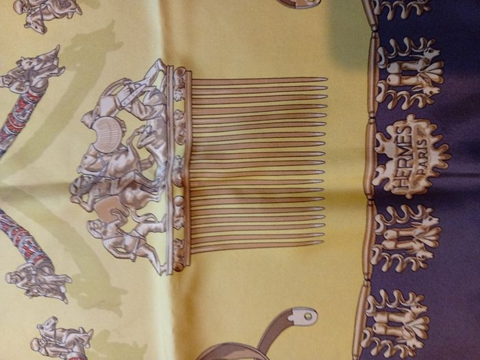 Hermes 90x90 silk scarf