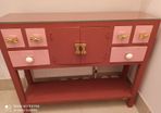 REDUCED cabinet red pink