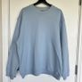 NEW Dunnes Stores Light Blue Relaxed Fit Sweatshirt Size L Image 9