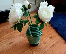 Handmade Ceramic Coil Vase - Original Art Pottery (One-of-a-Kind)