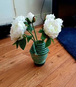 Handmade Ceramic Coil Vase - Original Art Pottery (One-of-a-Kind)
