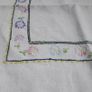Vintage Embroidered Cushion for Sale Image 3