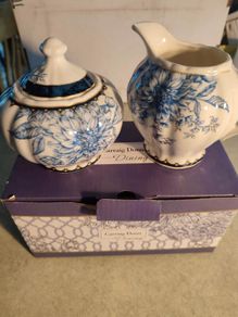 Carraig Donn Dining milk jug and LIDDED sugar bowl set NEW IN BOX